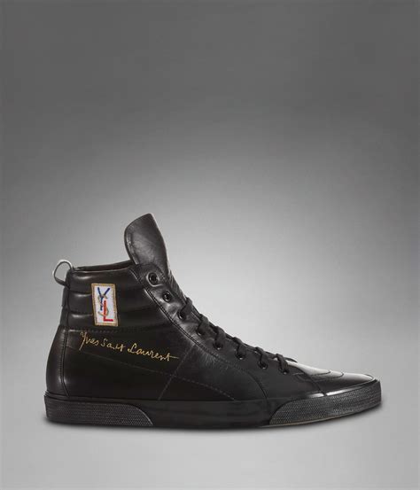 ysl men's high top sneakers|ysl sneakers price.